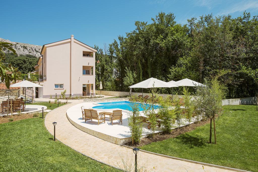 Residence Mediterraneo II Baška Exterior foto